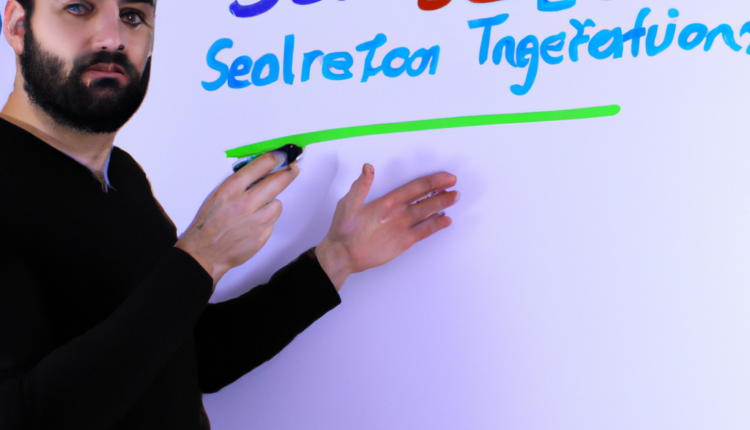 An image of Gael Breton sharing SEO content creation tips